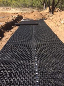 Trafficable polypropylene leach drain soakwell